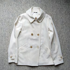 NWT Maison Margiela spring/summer ivory peacoat